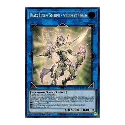 Black Luster Soldier - Soldier of Chaos - GFTP-EN132