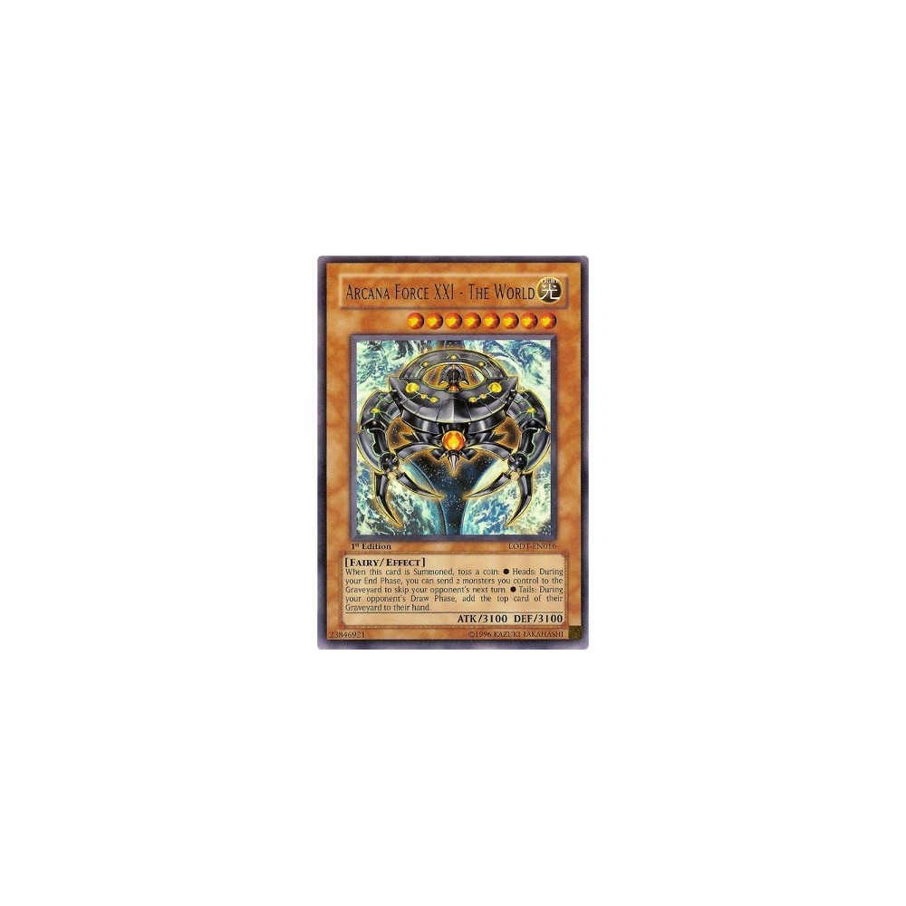 Arcana Force XXI - The World - LODT-EN016