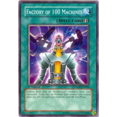 Factory of 100 Machines - CSOC-EN049