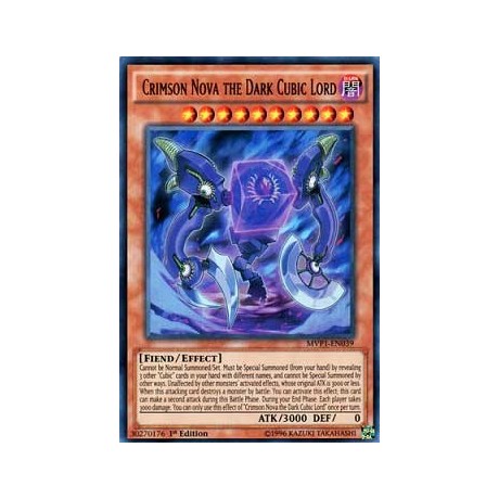 Crimson Nova the Dark Cubic Lord - MVP1-ENG39
