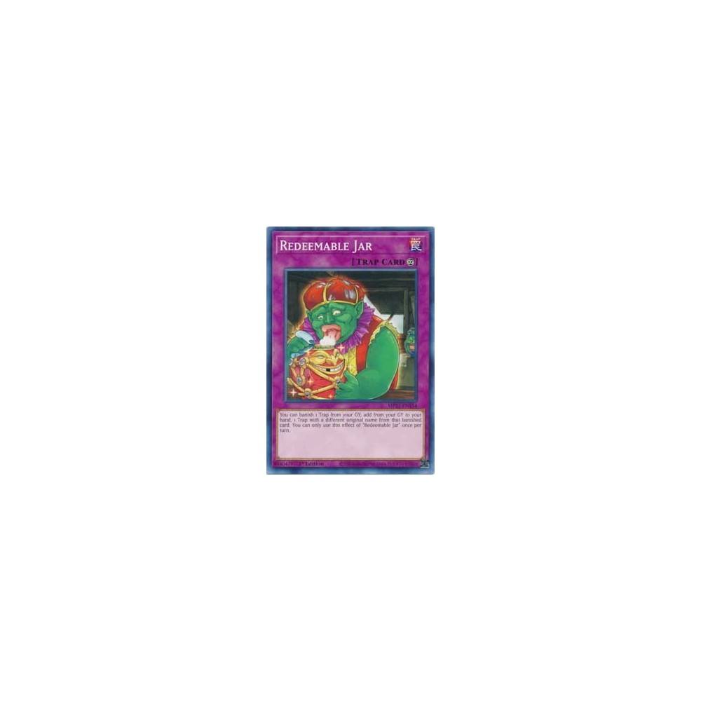 Redeemable Jar - MP21-EN154 Redeemable Jar - MP21-EN154
