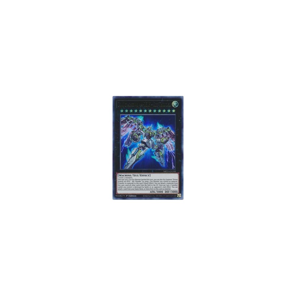 Divine Arsenal AA-ZEUS - Sky Thunder - MP21-EN195 Divine Arsenal AA-ZEUS - Sky Thunder - MP21-EN195