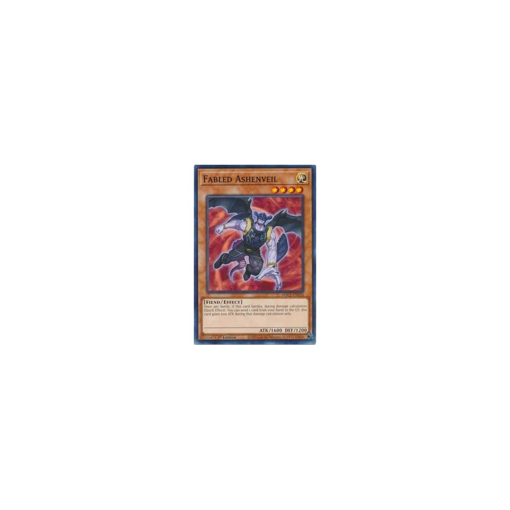 Fabled Ashenveil - HAC1-EN134 Fabled Ashenveil - HAC1-EN134