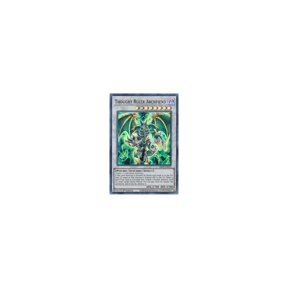 Thought Ruler Archfiend - BROL-EN070 Thought Ruler Archfiend - BROL-EN070