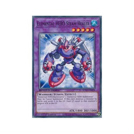 Elemental HERO Steam Healer - SGX1-ENA24
