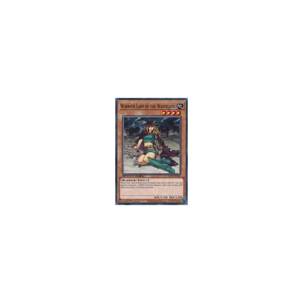 Warrior Lady of the Wasteland - SGX1-ENE05 Warrior Lady of the Wasteland - SGX1-ENE05