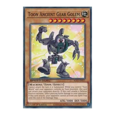 Toon Ancient Gear Golem - SGX1-ENI11