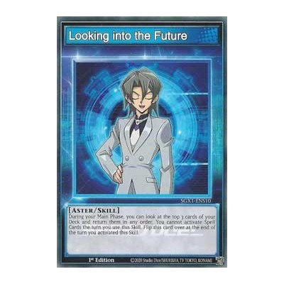 Looking into the Future - SGX1-ENS10