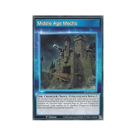 Middle Age Mechs - SGX1-ENS12