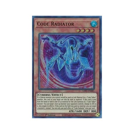 Code Radiator - GFP2-EN081