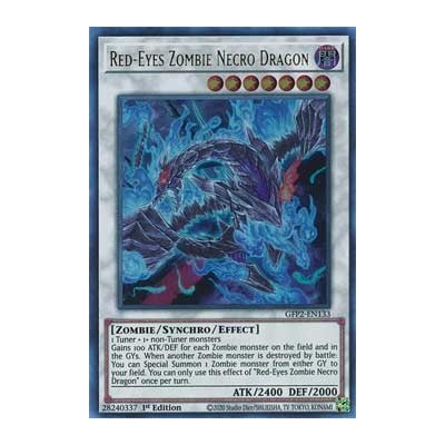 Red-Eyes Zombie Necro Dragon - GFP2-EN133