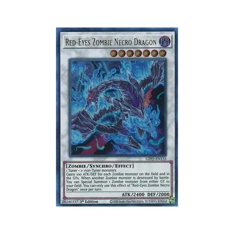 Red-Eyes Zombie Necro Dragon - GFP2-EN133