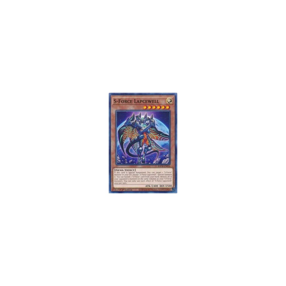 S-Force Lapcewell - BACH-EN016 S-Force Lapcewell - BACH-EN016