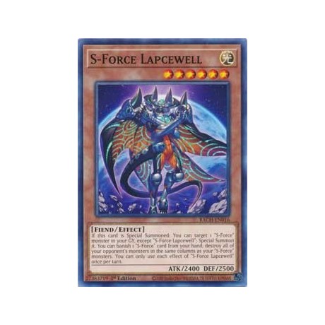 S-Force Lapcewell - BACH-EN016