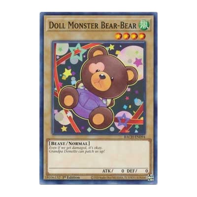 Doll Monster Bear-Bear - BACH-EN094