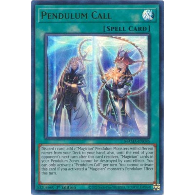 Pendulum Call - MAMA-EN085