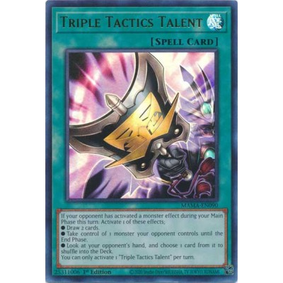 Triple Tactics Talent - MAMA-EN090