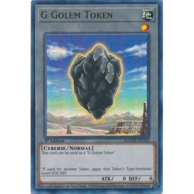 G Golem Token - MAMA-EN103