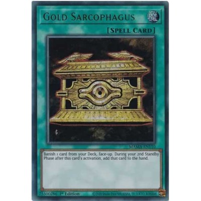 Gold Sarcophagus - MAMA-EN110