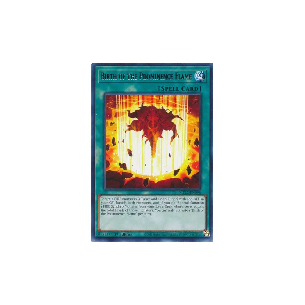 Birth of the Prominence Flame - MP22-EN098