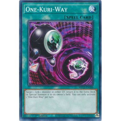 One-Kuri-Way - MP22-EN100