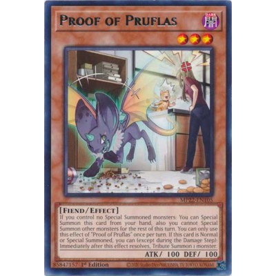 Proof of Pruflas - MP22-EN105