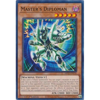 Master's Diploman - MP22-EN136