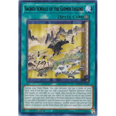 Sacred Scrolls of the Gizmek Legend - MP22-EN160