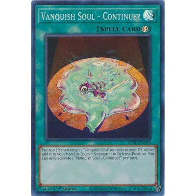 Vanquish Soul - Continue - WISU-EN025
