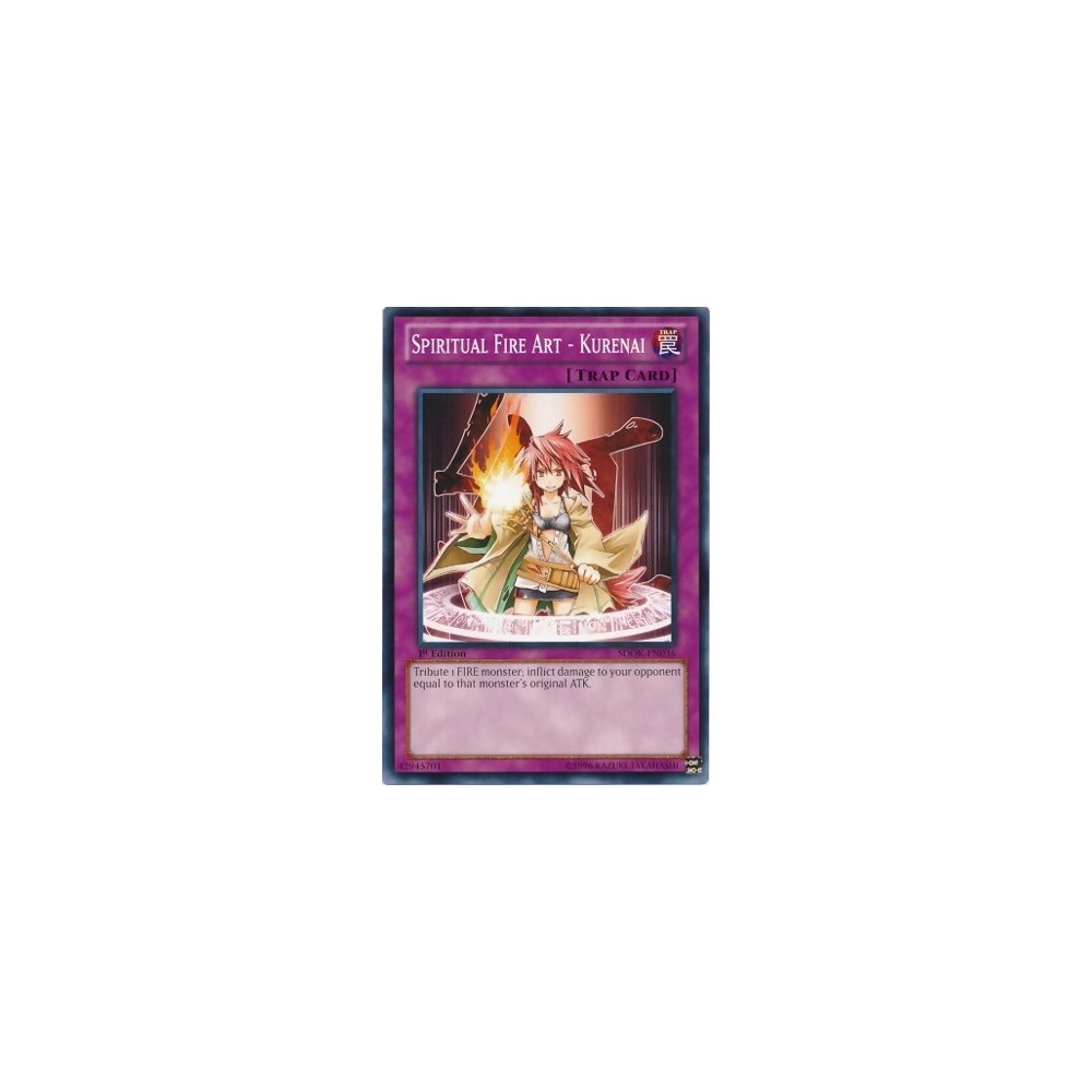 Spiritual Fire Art - Kurenai - CRV-EN052