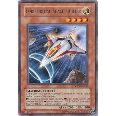 Lord British Space Fighter - SOVR-EN035 - Nova