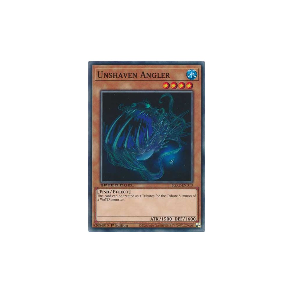 Unshaven Angler - SGX2-END13