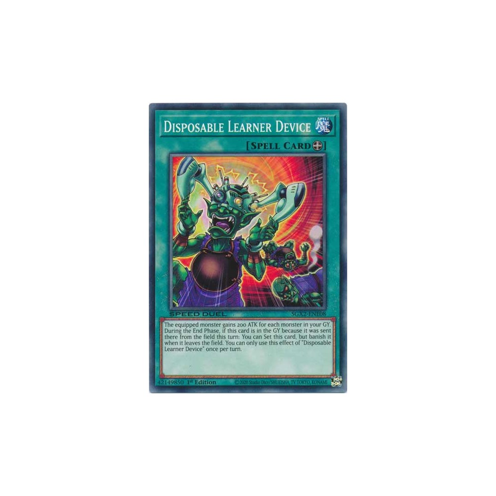 Disposable Learner Device - SGX2-ENE08
