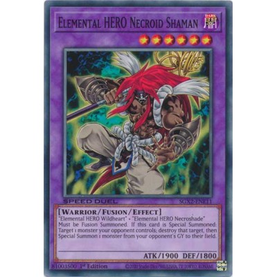 Elemental HERO Necroid Shaman - SGX2-ENE11