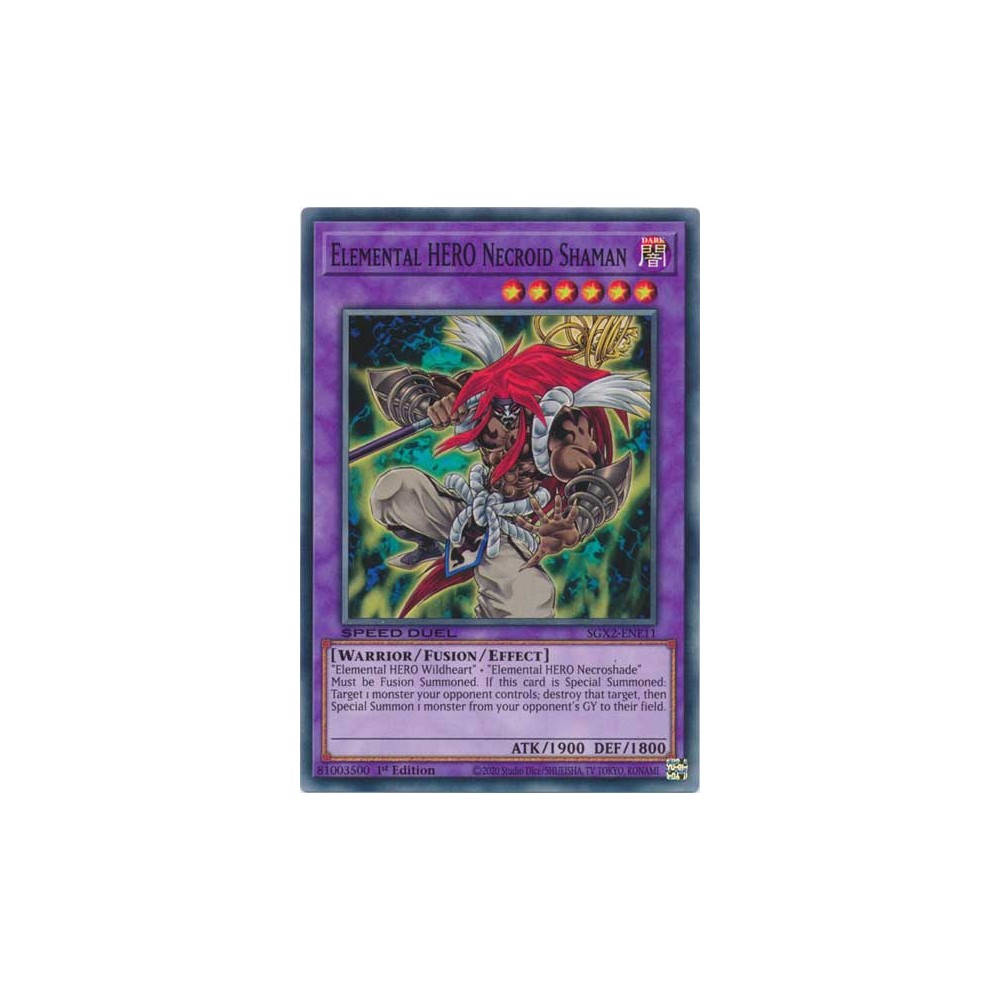 Elemental HERO Necroid Shaman - SGX2-ENE11