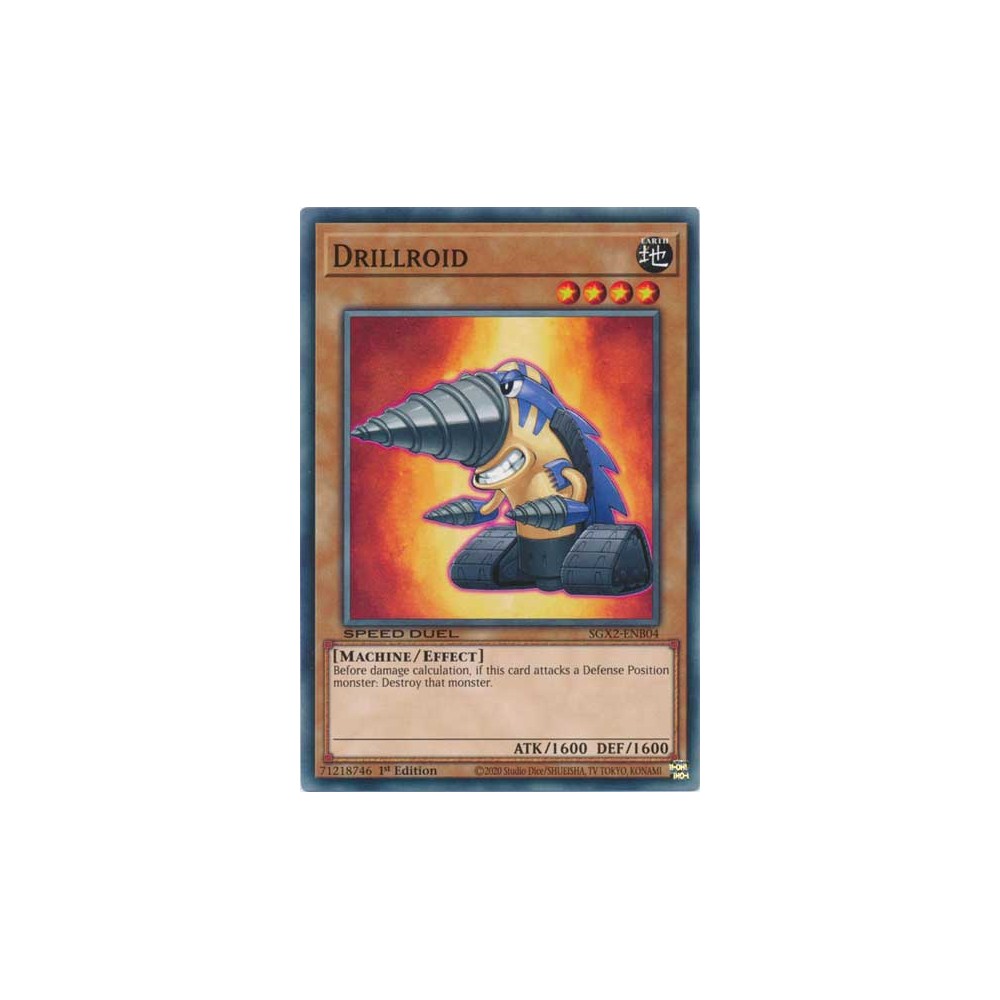 Drillroid - SGX2-ENB04 - Secret Rare