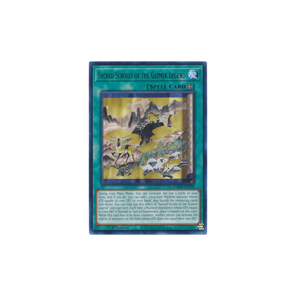 Sacred Scrolls of the Gizmek Legend - AMDE-EN058