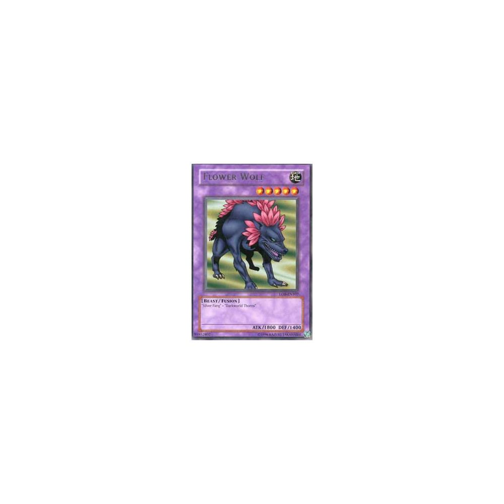 Flower Wolf - 25th - LOB-EN107