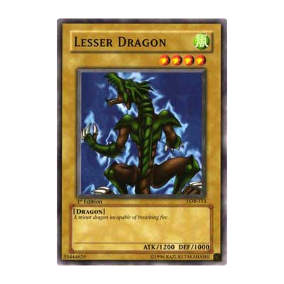 Lesser Dragon - 25th - LOB-EN113
