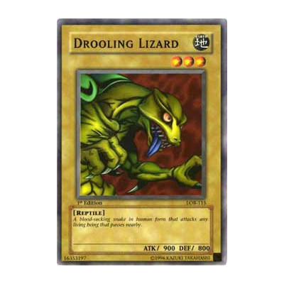 Drooling Lizard - 25th - LOB-EN115