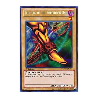 Left Leg of the Forbidden One - 25th - LOB-EN121