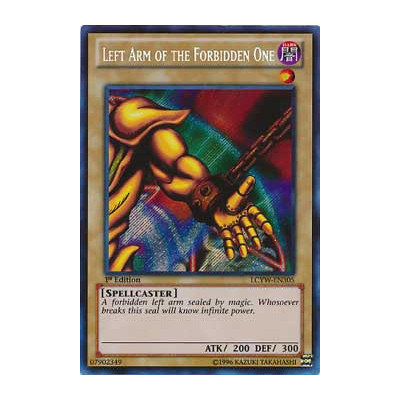 Left Arm of the Forbidden One - 25th - LOB-EN123