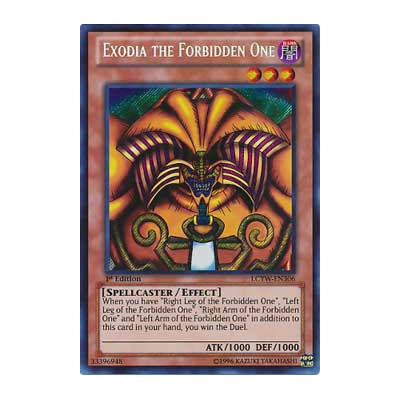 Exodia the Forbidden One - 25th - LOB-EN124