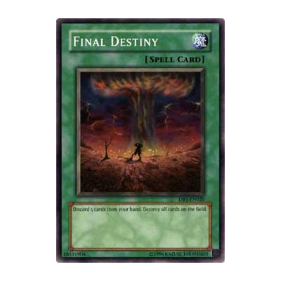 Final Destiny - 25th - SRL-EN035