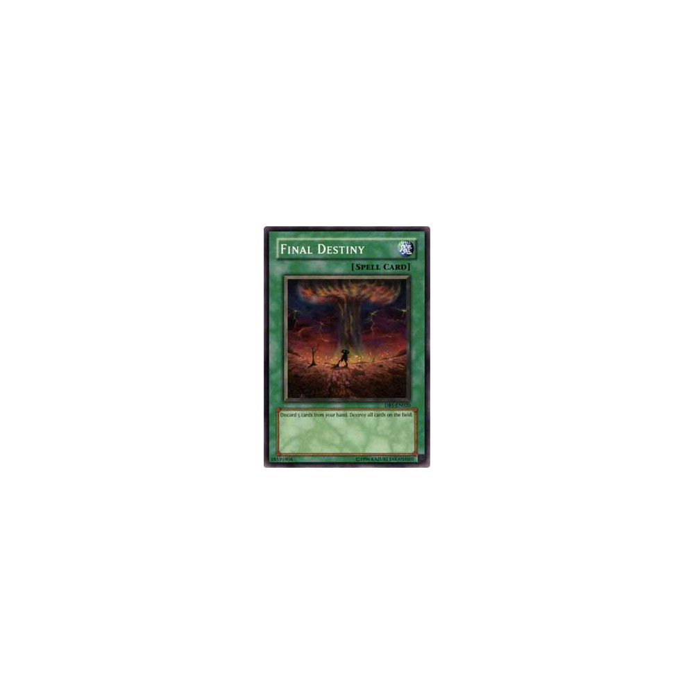 Final Destiny - 25th - SRL-EN035