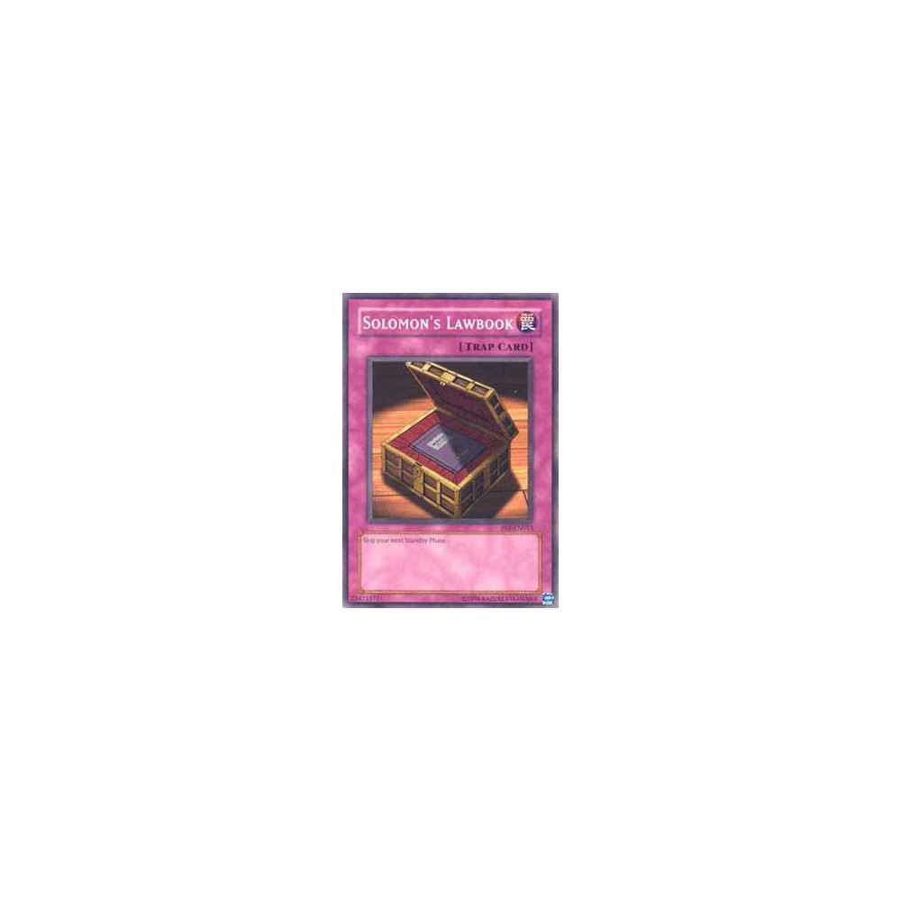 Solomon's Lawbook - 25th - PSV-EN013