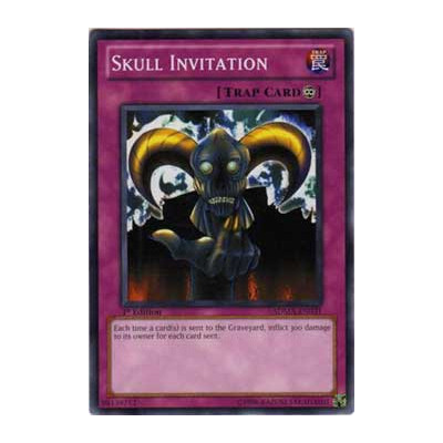 Skull Invitation - 25th - PSV-EN056