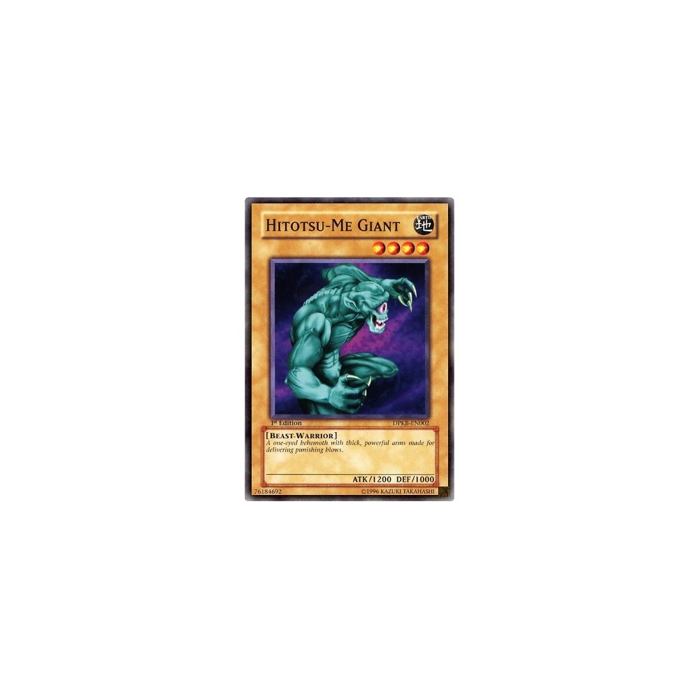 Hitotsu-Me Giant - LOB-002 - Nova