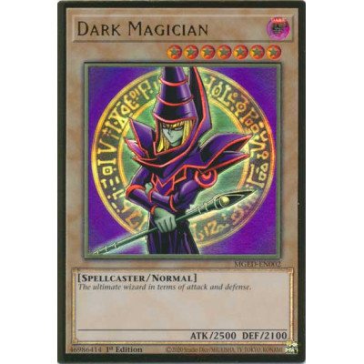Dark Magician (alternate art) - MGED-EN002