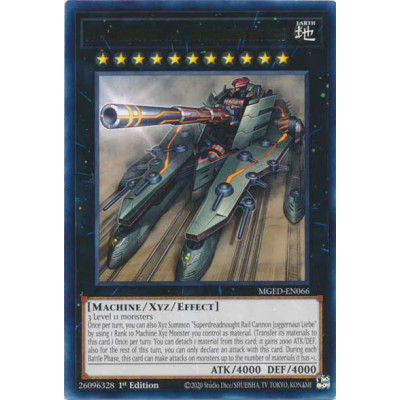 Superdreadnought Rail Cannon Juggernaut Liebe - MGED-EN066
